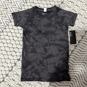 Zella, M 8/10, dark gray and light gray